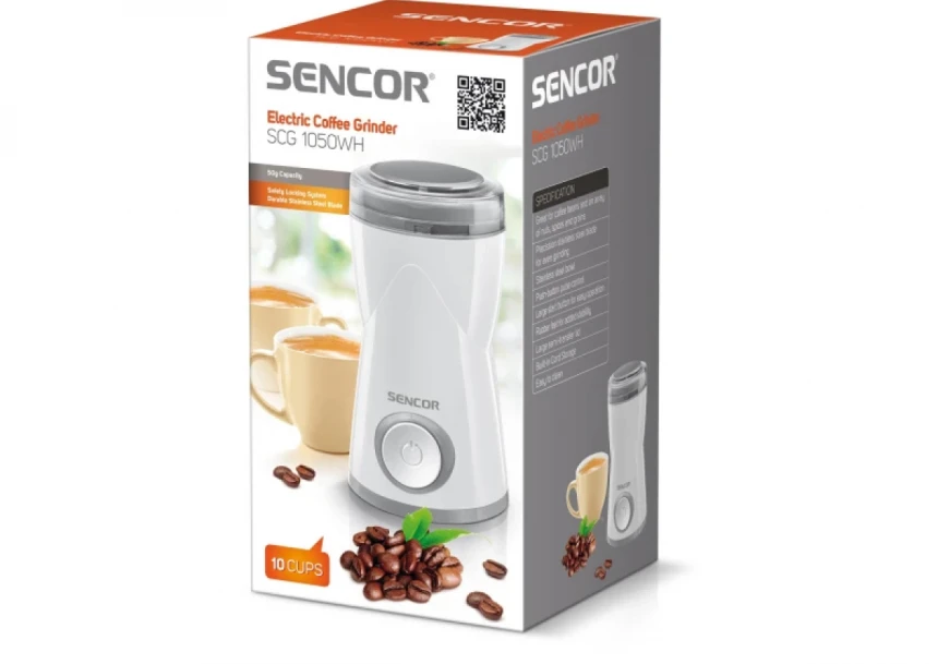 Električni mlin za kafu Sencor SCG 1050WH