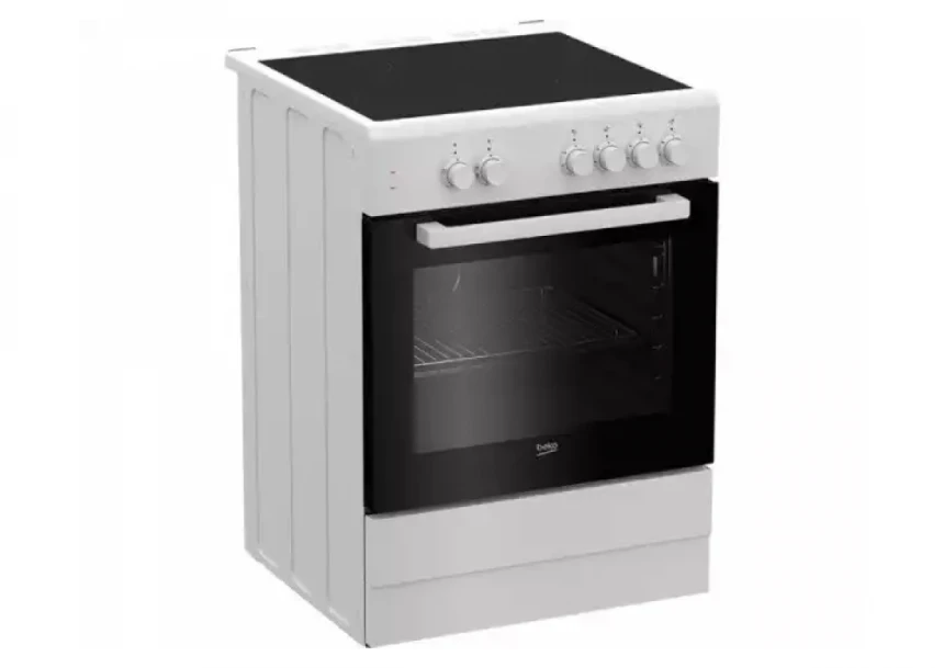 Električni šporet Beko FSS67000GW širina 60cm/keramička ploča