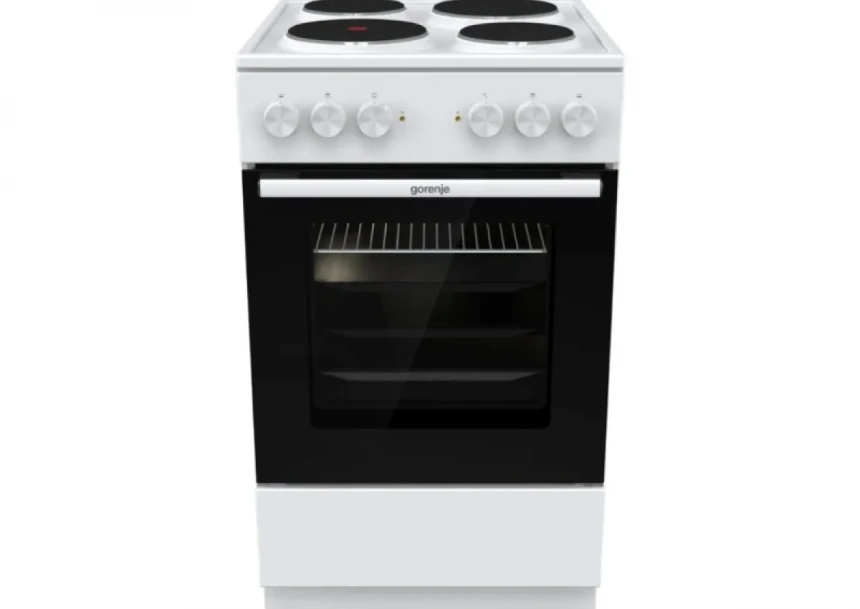 Električni šporet Gorenje GE5A60WH širina 50cm/keramička ploča/ventilatorska rerna