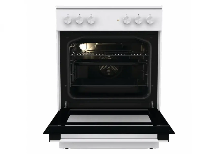 Električni šporet Gorenje GEC 6A41 WC  širina 60cm/keramička ploča/ventilatorska rerna
