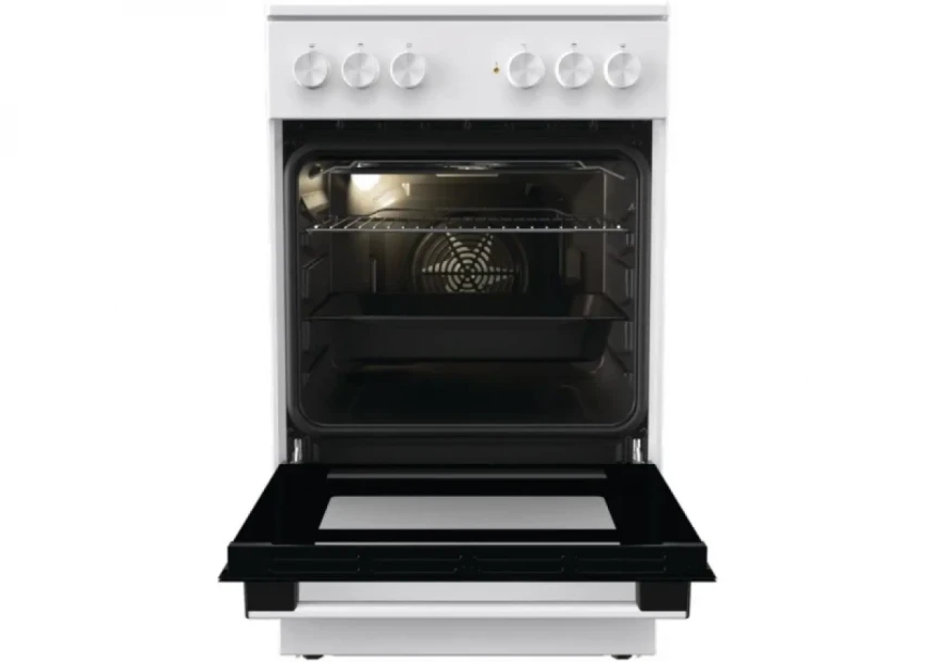 Električni šporet Gorenje GEC5A41WG širina 50cm/keramička ploča/ventilatorska rerna