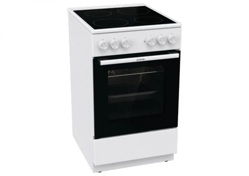 Električni šporet Gorenje GEC5A41WG širina 50cm/keramička ploča/ventilatorska rerna