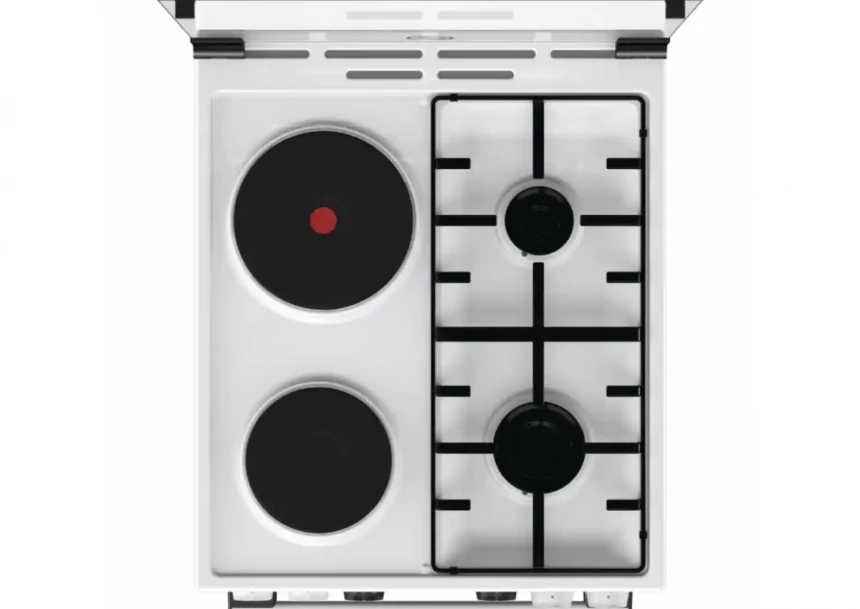 Elektricni sporet Gorenje GK 5C62 WF/bela/kombinovana ploca/rerna 70l