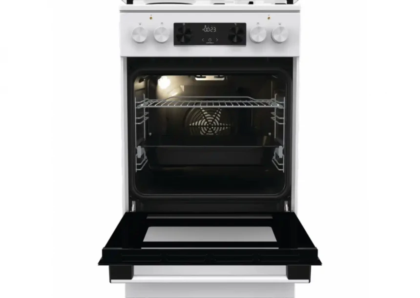 Elektricni sporet Gorenje GK 5C62 WF/bela/kombinovana ploca/rerna 70l