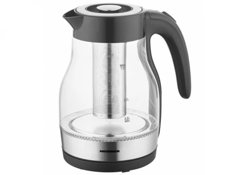 Električno kuvalo HEINNER HEK-TF2200GBK 1,7l/2200W/filter za čaj/inox