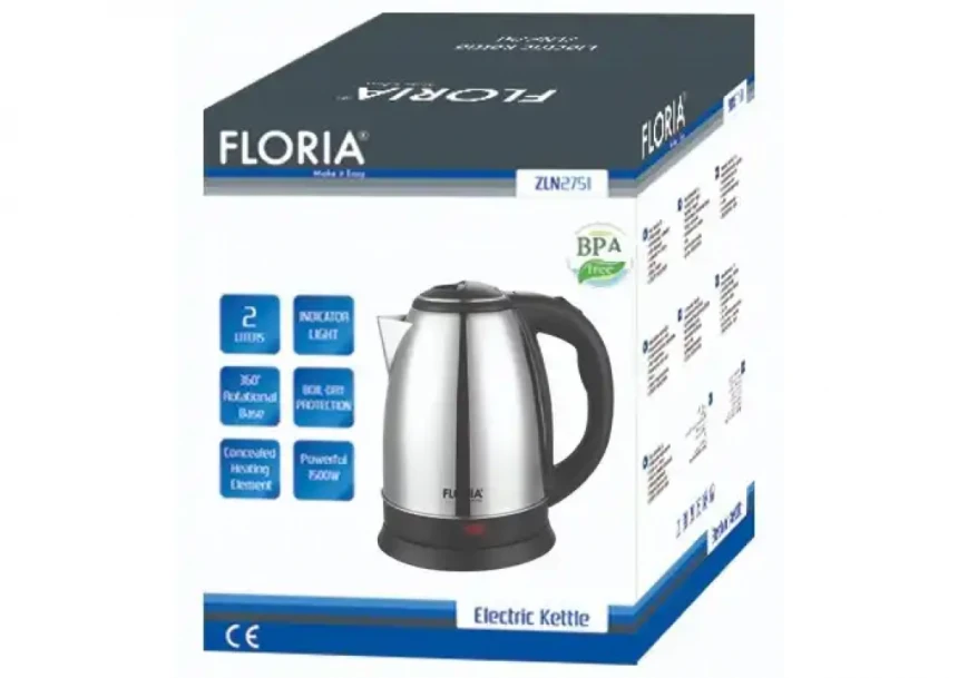 Električno kuvalo Zilan floria ZLN2768 1500W 1,8L svetlosni indikator