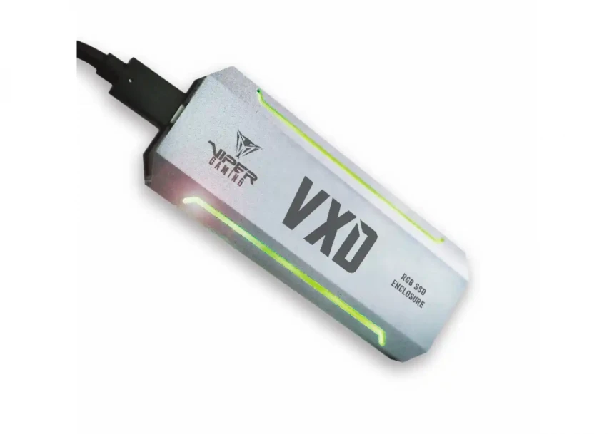 Externo kućište za M.2 NVME/SATA Patriot 3.2 Tip C/USB A RGB PV860UPRGM