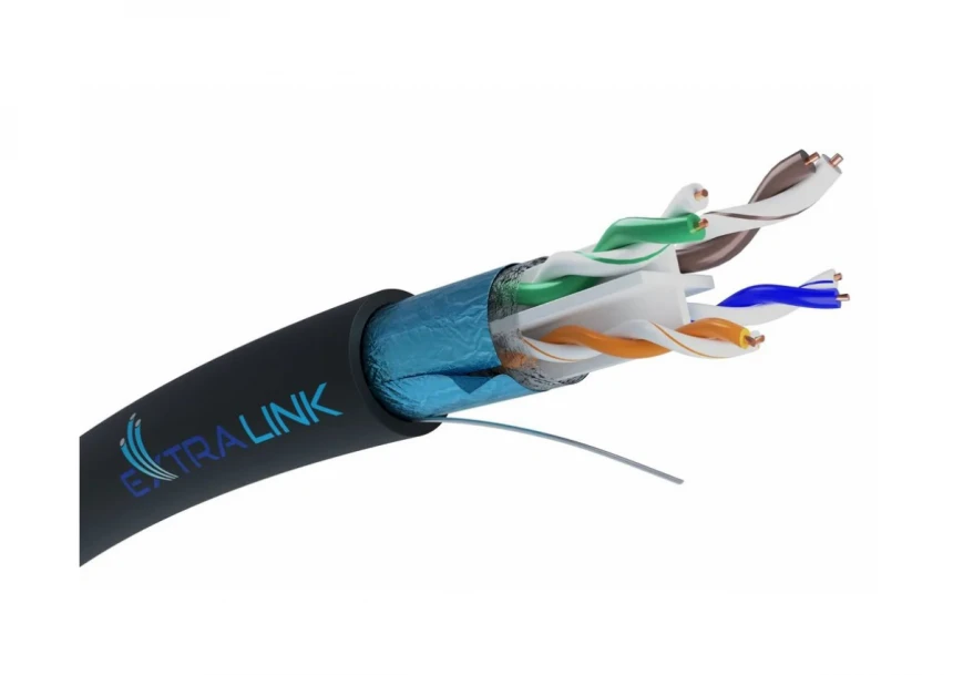 Extralink CAT6 FTP (F/UTP) v2 outdoor ca...