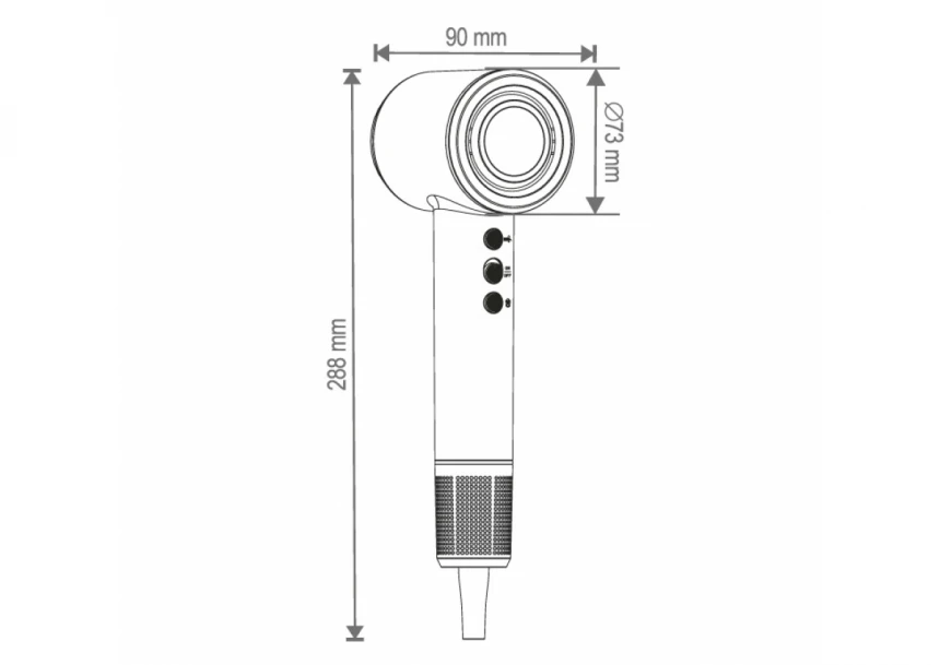 Fen za kosu 1500W HGHSZ15