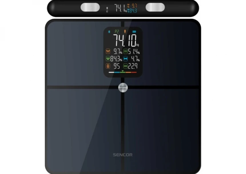 Fitnes smart vaga Sencor SBS 9102BK/LCD/crna