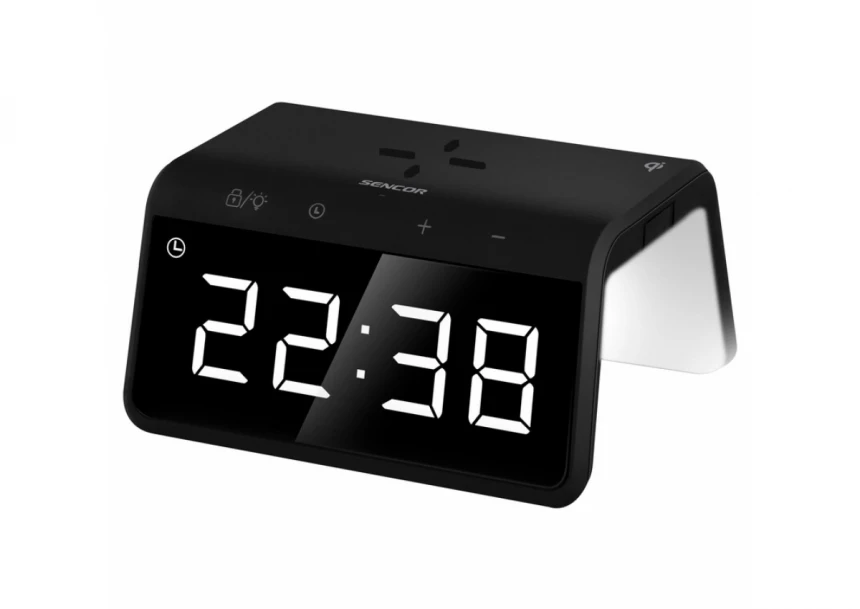 FM radio alarm sa bežičnim punjačem SENC...