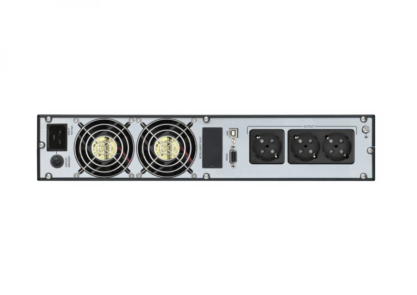 FSP UPS CH-1103RS / Champ 3K RM (PPF27A1105), 3000VA/2700W, Online, IEC*6, CE, W/CSB 12V9AH*6, 6*IEC, W/USB pors &cable, LCD, Rack STD