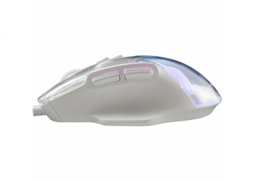 Gaming miš Baracuda ANGLERFISH BGM 062 Transparent/White
