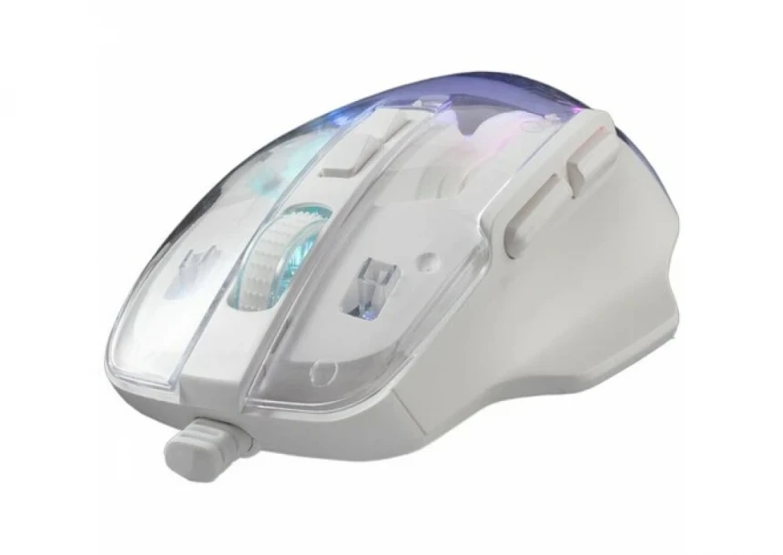 Gaming miš Baracuda ANGLERFISH BGM 062 Transparent/White