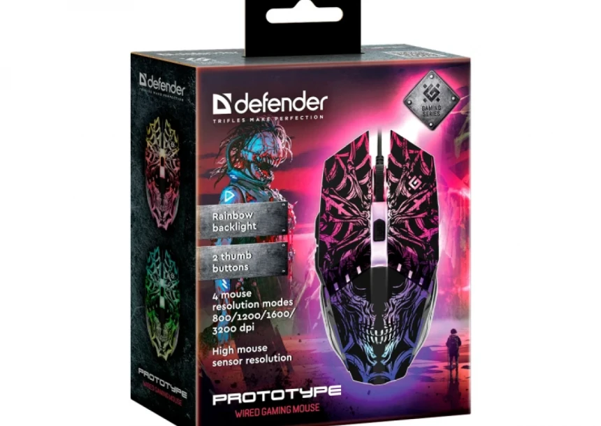 Gaming miš Defender Prototype GM-670L 3200dpi