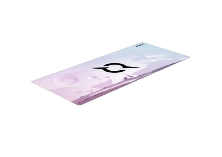 Gaming podloga AQIRYS Gravitiy White Extra 900 x 400 mm