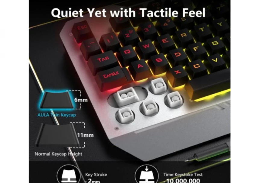 Gaming set tastatura i mis Aula T102 zicna, USB