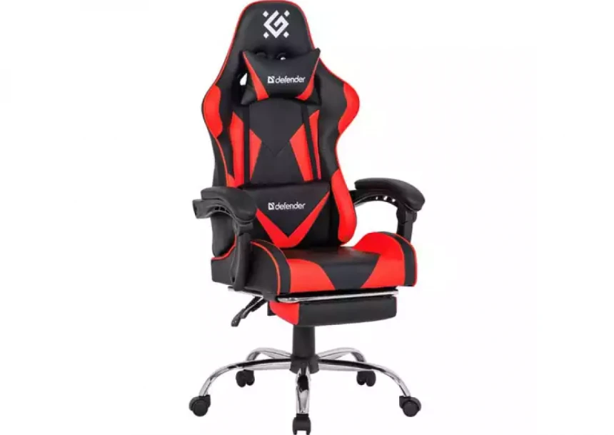 Gaming stolica Defender Pilot Crveno/Crn...