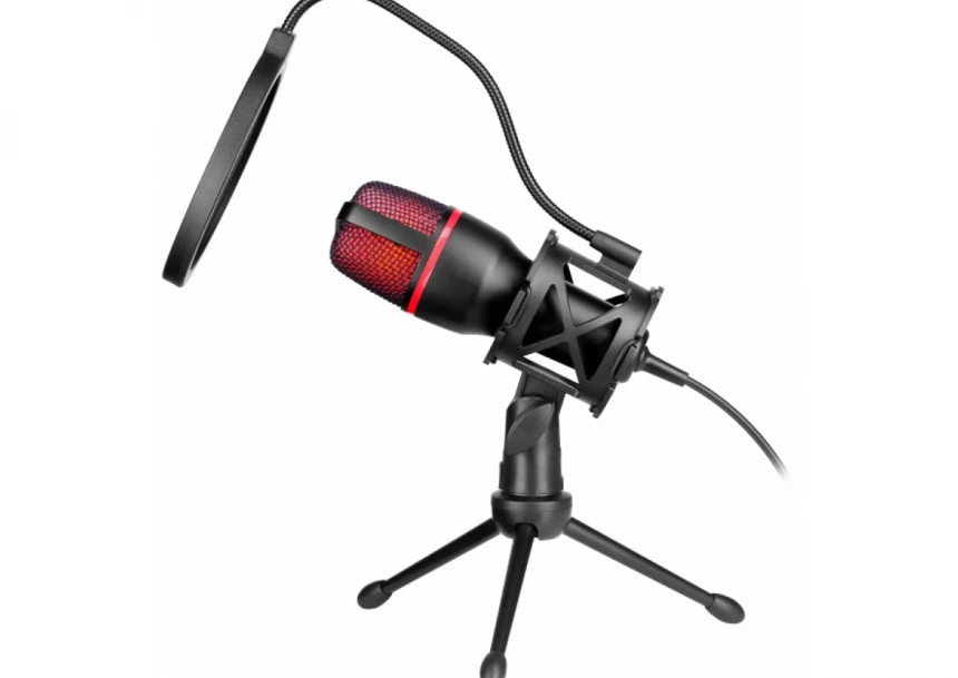 Gaming stream mikrofon Defender Forte GMC 300 3.5mm 1.5m kabl ljubicasti