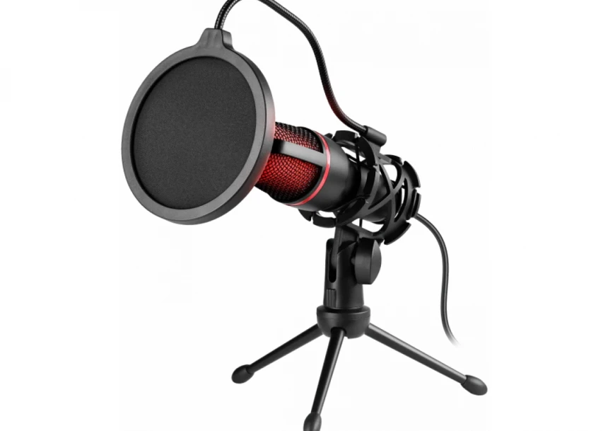 Gaming stream mikrofon Defender Forte GMC 300 3.5mm 1.5m kabl ljubicasti