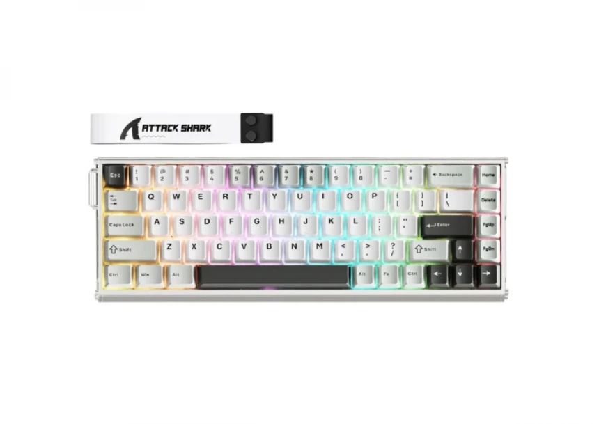 Gaming tastatura Attack Shark X68MAX Mag...