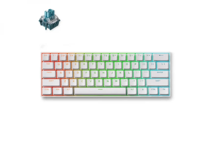 Gaming tastatura MCHOSE Ace 60 Pro Magnetic Switch White