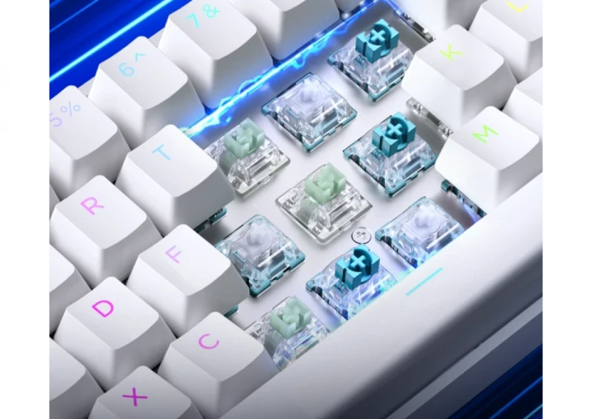 Gaming tastatura MCHOSE Ace 60 Pro Magnetic Switch White