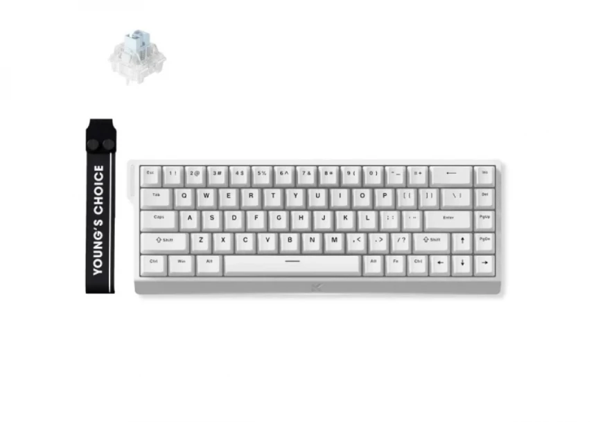 Gaming tastatura MCHOSE Ace 68 White No ...
