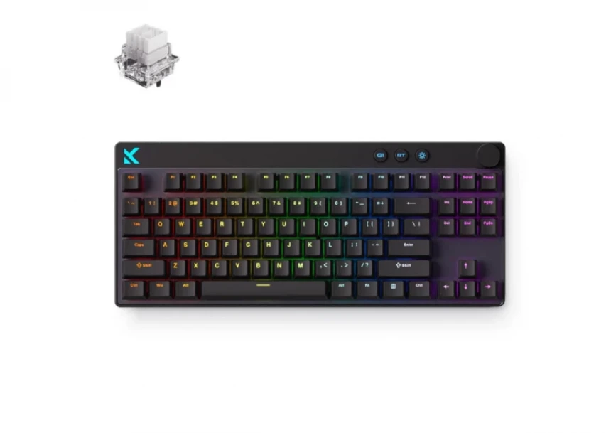 Gaming tastatura MCHOSE Mix 87 Black/Mou...