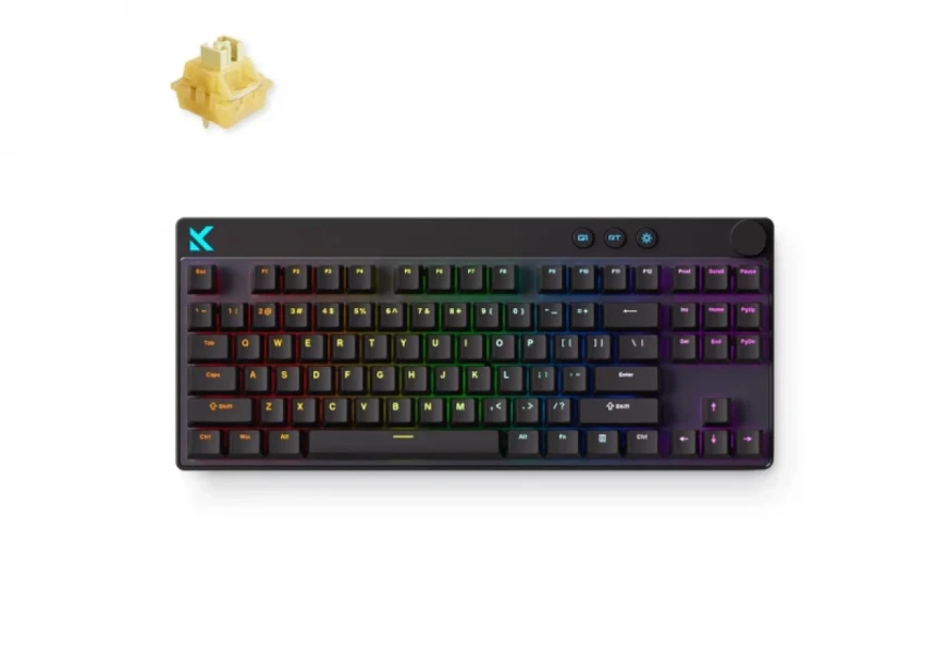 Gaming tastatura MCHOSE Mix 87 Hall Effe...