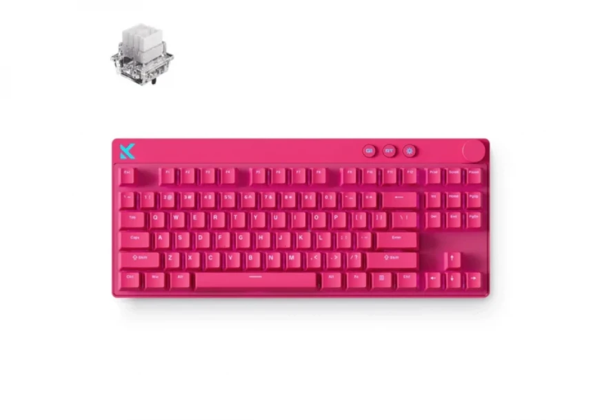Gaming tastatura MCHOSE Mix 87 Rose Red/...