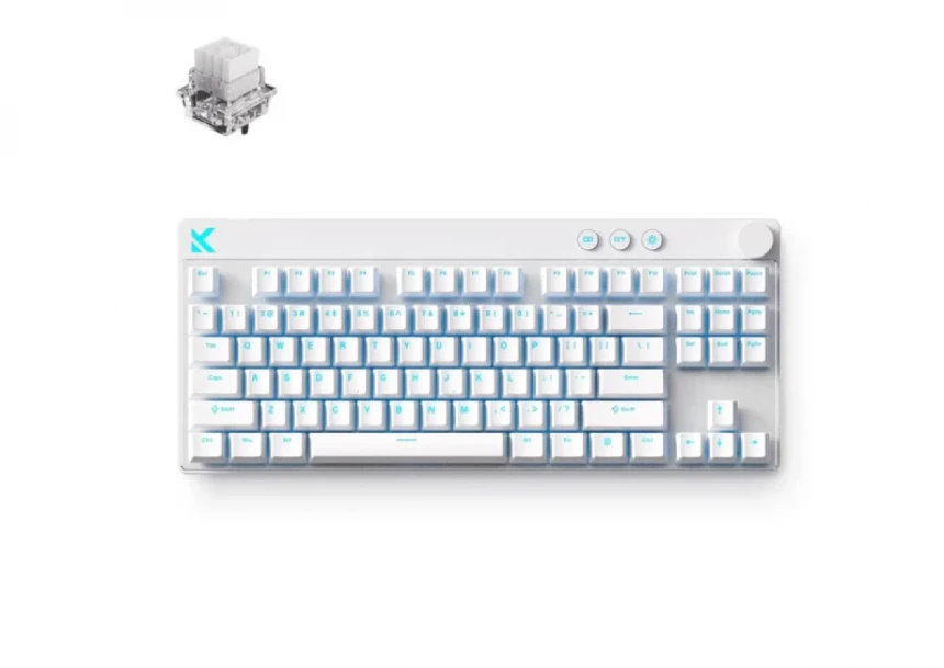 Gaming tastatura MCHOSE Mix 87 White/Mou...