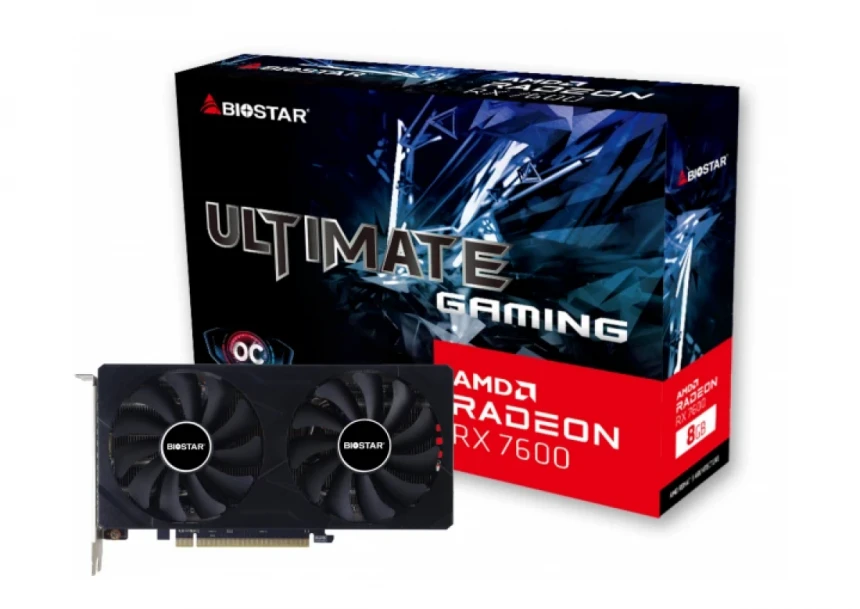 Grafička karta Biostar RX7600 8GB DDR6 1...