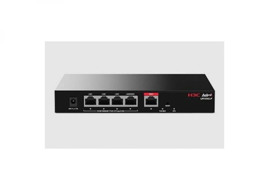 H3C Aolynk UR105G-P 5-Port Router, 1xGE ...