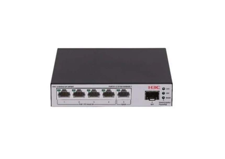 H3C S1600V2-6P-HPWR L2 Ethernet Switch
