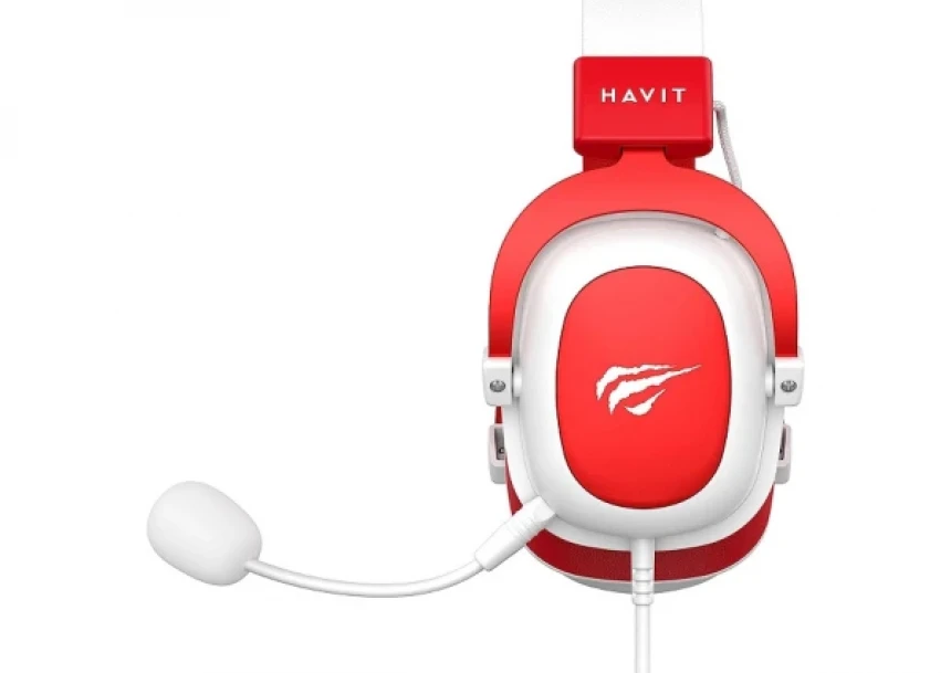 Havit Slušalice H2002d crveno-bele