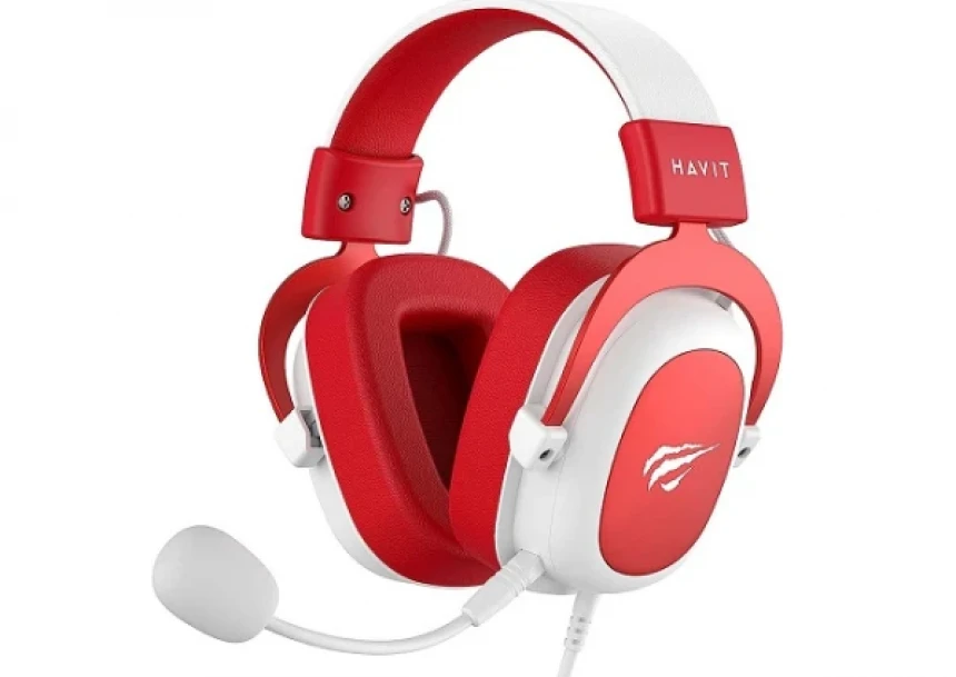 Havit Slušalice H2002d crveno-bele