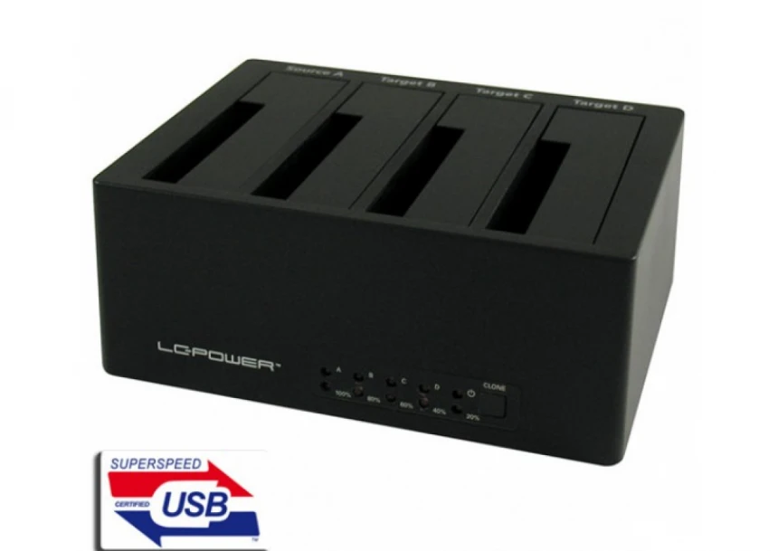 HDD D. Station 4-bay LC-DOCK-U3-4B 4xSSD...