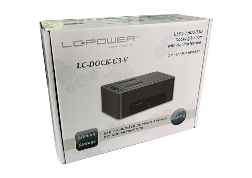 HDD D. Station dual bay LC-DOCK-U3-V 2xS...