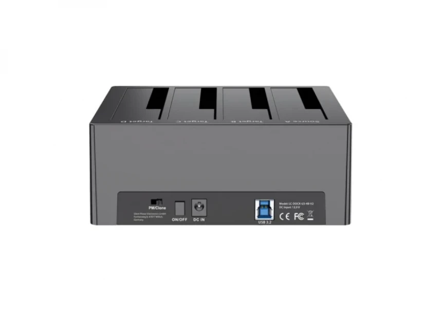 HDD Docking station USB 3.2 4xSSD/HDD  LC-DOCK-U3-4B-V2 Beli