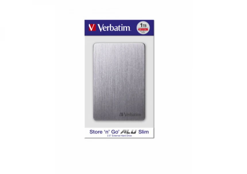 HDD E2.5" Verbatim 1TB USB 3.2 Store'n'Go 53662, Space grey