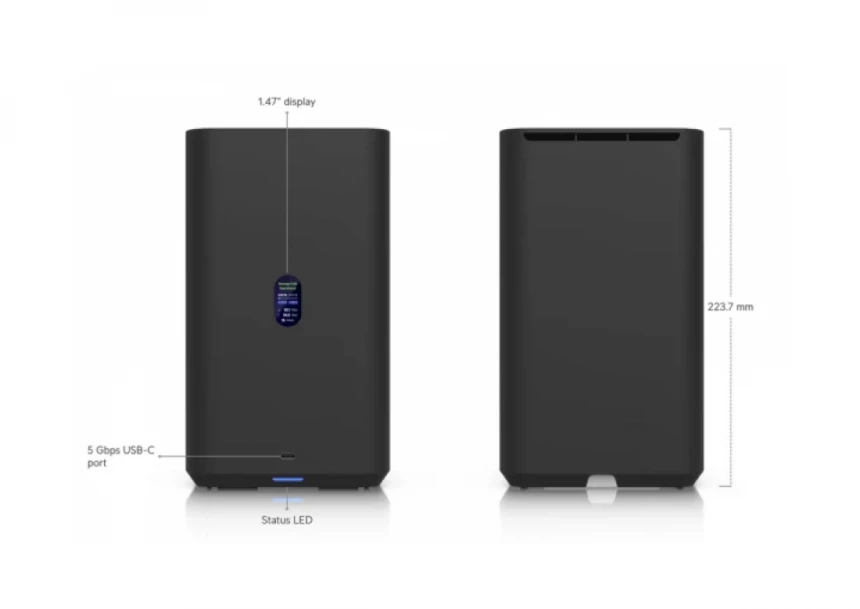 HDD NAS Storage Ubiquiti UniFi UNAS 2-Bay Black