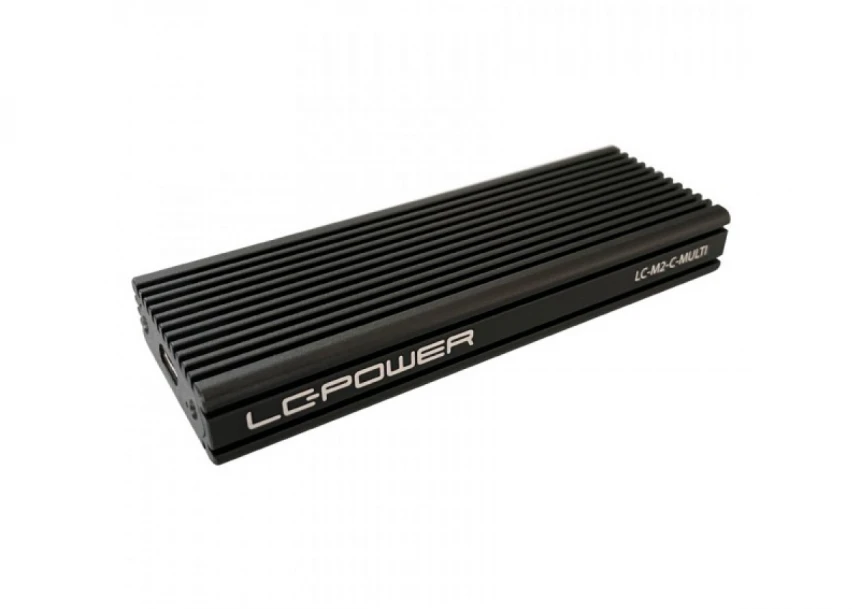 HDD Rack LC Power LC-M2-C-MULTI - M.2 SSD Enclosure (NVMe & SATA)