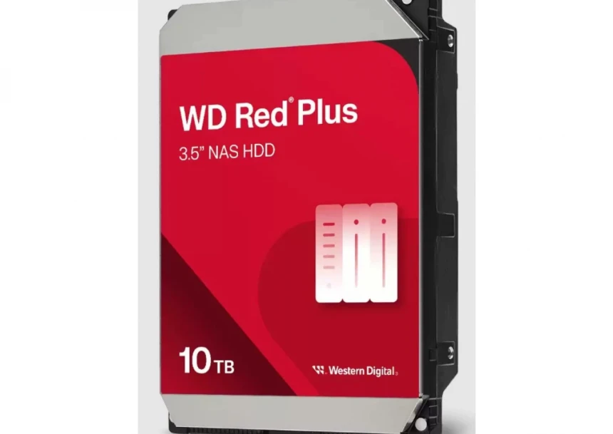 HDD WD 10TB WD100EFGX Red Plus NAS 7200R...