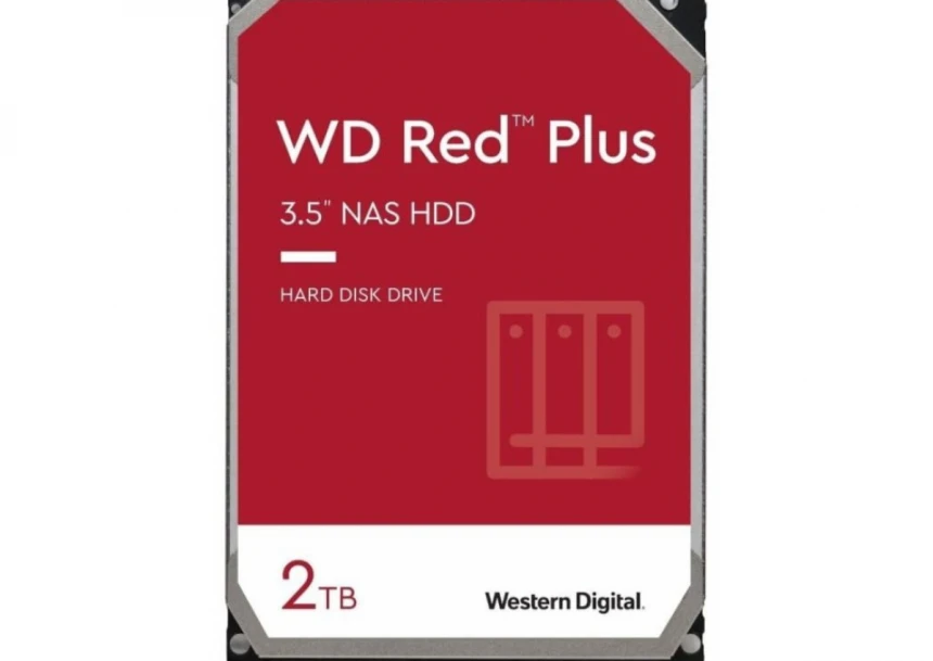 HDD WD 2TB WD20EFPX 5400rpm 256MB RED Plus NAS