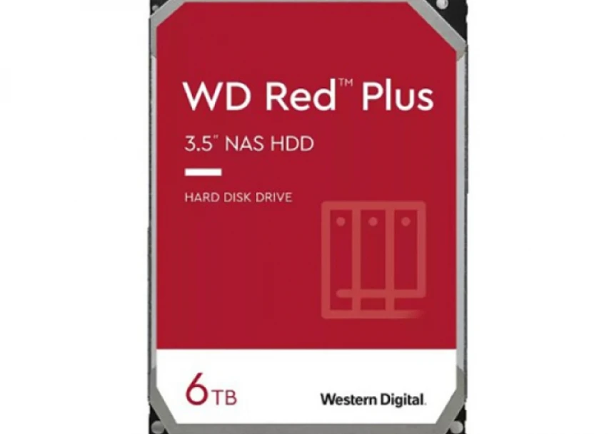 HDD WD 6TB WD60EFPX Red Plus 5400RPM 256MB