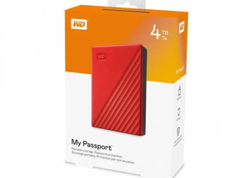 HDD WD EXT 2.5" My Passport USB 3.2 4TB ...