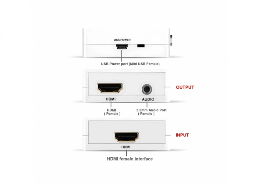 HDMI na HDMI adapter A-HDMI-HDMI-mini