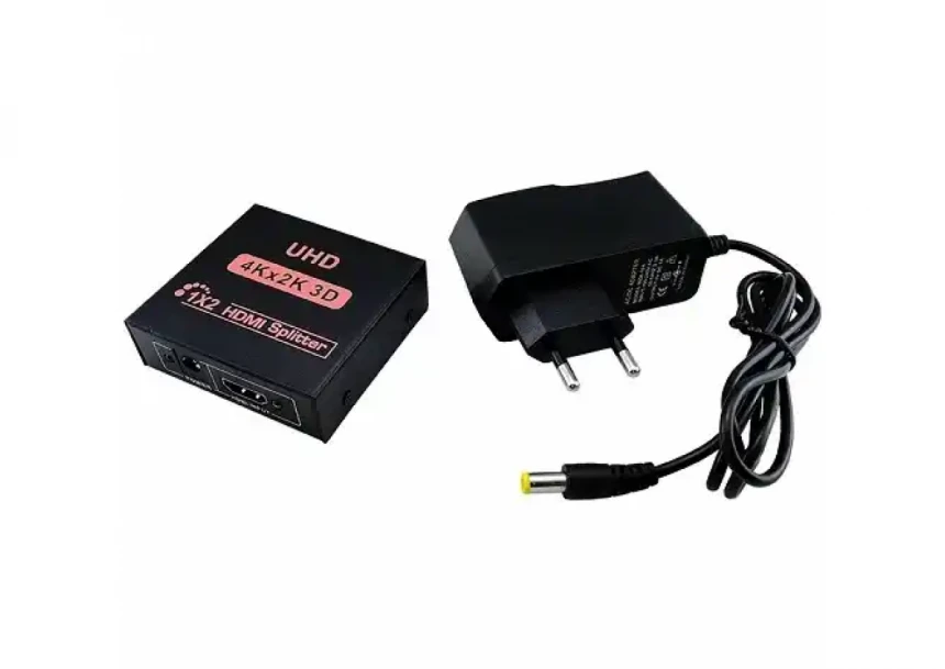 HDMI spliter 1x2 ver2.0 4K 60Hz  sa napajanjem E-Green