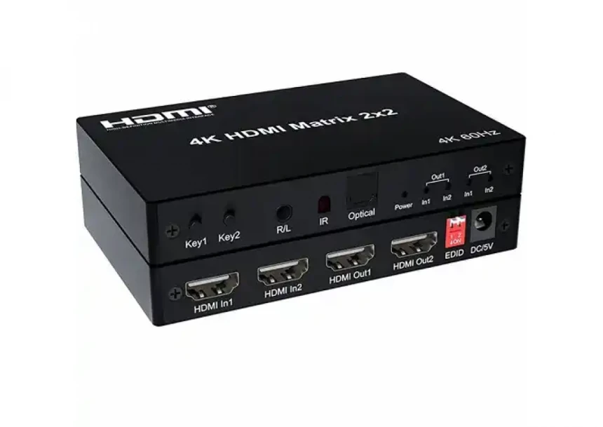 HDMI swich 4K Matrix 2x2 Kettz HM-K252 6...